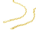 14k Yellow Gold Oval Rolo Chain (4.60 mm) by Avera Group