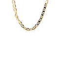 14k Yellow Gold Mariner Link Chain (5.10 mm) by Avera Group