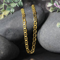 14k Yellow Gold Mariner Link Chain (5.10 mm) by Avera Group