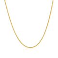 14k Yellow Gold Round Chain 1.2mm by Avera Group