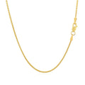 14k Yellow Gold Round Chain 1.2mm by Avera Group