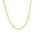 10k Yellow Gold Sparkle Chain 1.50 mm) by Avera Group