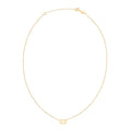 14K Yellow Gold Cancer Necklace by Avera Group
