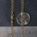 14k Yellow Gold Mariner Link Chain (4.50 mm) by Avera Group