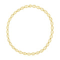 14k Yellow Gold High Polish Mariner Link Chain (8.80 mm) by Avera Group