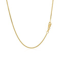 10k Yellow Gold Gourmette Chain 1.0mm (1.00 mm) by Avera Group