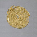 10k Yellow Gold Gourmette Chain (1.40 mm) by Avera Group