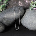 10k White Gold Solid Diamond Cut Rope Chain (1.40 mm) by Avera Group