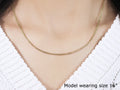 14k Yellow Gold Diamond Cut Cable Link Chain (1.90 mm) by Avera Group