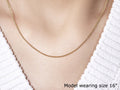 14k Yellow Gold Round Cable Link Chain (1.50 mm) by Avera Group