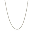 10k White Gold Gourmette Chain (1.40 mm) by Avera Group