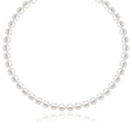 14k Yellow Gold Necklace with White Freshwater Cultured Pearls (6.0mm to 6.5mm) by Avera Group
