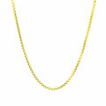 14k Yellow Gold Round Box Chain (1.80 mm) by Avera Group