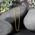 14k Yellow Gold Round Box Chain (1.80 mm) by Avera Group