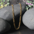 14k Yellow Gold Lite Figaro Chain (3.70 mm) by Avera Group