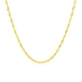 10k Yellow Gold Singapore Chain (1.50 mm) by Avera Group