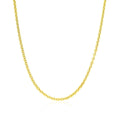 14k Yellow Gold Forsantina Lite Cable Link Chain (1.80 mm) by Avera Group