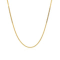 14k Yellow Gold Gourmette Chain (1.40 mm) by Avera Group