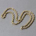 14k Yellow Gold Anchor Chain (4.50 mm) by Avera Group