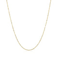 10k Yellow Gold Singapore Chain 0.8mm (0.80 mm) by Avera Group