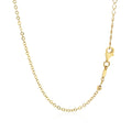 Choker Necklace with Hammered Beads in 14k Yellow Gold by Avera Group