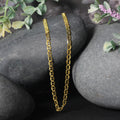 14k Yellow Gold Mariner Link Chain (3.20 mm) by Avera Group