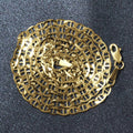 14k Yellow Gold Mariner Link Chain (3.20 mm) by Avera Group