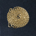 10k Yellow Gold Solid Diamond Cut Rope Chain (1.40 mm) by Avera Group
