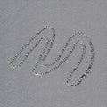 14k White Gold Solid Figaro Chain 1.9mm by Avera Group