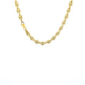 14k Yellow Gold Puffed Mariner Link Chain (4.70 mm) by Avera Group