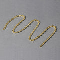 14k Yellow Gold Puffed Mariner Link Chain (4.70 mm) by Avera Group