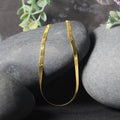 14k Yellow Gold Super Flex Herringbone Chain (2.80 mm) by Avera Group