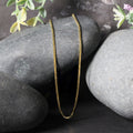 14k Yellow Gold Ice Chain (1.30 mm) by Avera Group