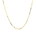 10k Yellow Gold Classic Box Chain 1.0mm by Avera Group