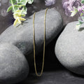 10k Yellow Gold Classic Box Chain (0.94 mm) by Avera Group