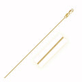 14k Yellow Gold Gourette Chain 1.0mm by Avera Group
