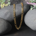 14k Yellow Gold Lite Figaro Chain (4.70 mm) by Avera Group