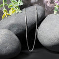 14k White Gold Classic Box Chain (1.40 mm) by Avera Group