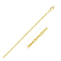 14k Yellow Gold Singapore Chain (2.10 mm) by Avera Group