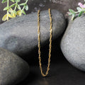 14k Yellow Gold Singapore Chain (2.10 mm) by Avera Group