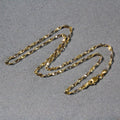14k Two-Tone Gold Singapore Chain (2.50 mm) by Avera Group