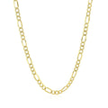 10k Yellow Gold Lite Figaro Chain (3.70 mm) by Avera Group