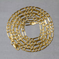 10k Yellow Gold Lite Figaro Chain (3.70 mm) by Avera Group