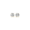 1 cttw Certified IGI Lab Grown Round Diamond Earrings 14k Yellow Gold (G/VS2)