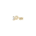 1 cttw Certified IGI Lab Grown Round Diamond Earrings 14k Yellow Gold (G/VS2) by Avera Group