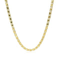 14k Yellow Gold Heart Chain (3.00 mm) by Avera Group