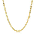 14k Yellow Gold Heart Chain (3.00 mm) by Avera Group