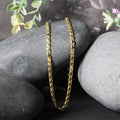 14k Yellow Gold Heart Chain (3.00 mm) by Avera Group