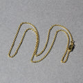 14k Yellow Gold Diamond Cut Cable Link Chain 1.4mm by Avera Group
