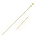 10k Yellow Gold Classic Box Chain (0.60 mm) by Avera Group